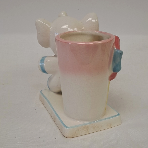 Mid Century Modern Napcoware baby elephant nursery planter - Picture 6 of 9